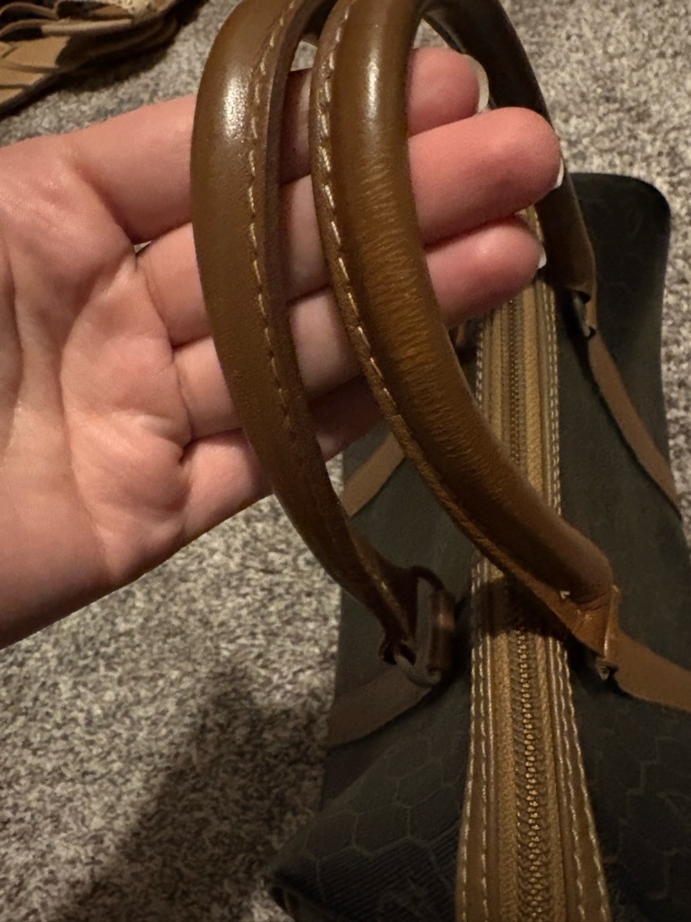 Vintage Christian Dior Boston Bag - Picture 7 of 10